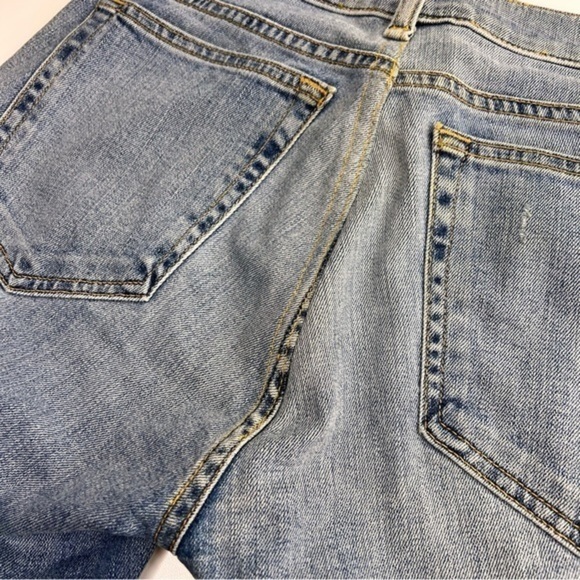 Rag & Bone Raw Hem Light Wash Jeans Size 26 - Picture 6 of 11